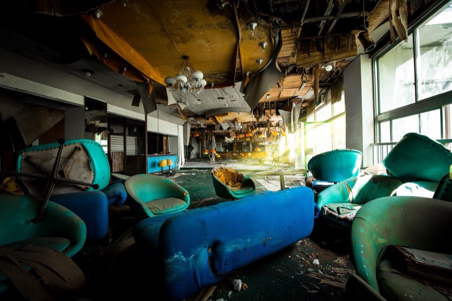 Haikyo, Printemps 2012, Japon. Photographie de Jordy Meow, 24/25